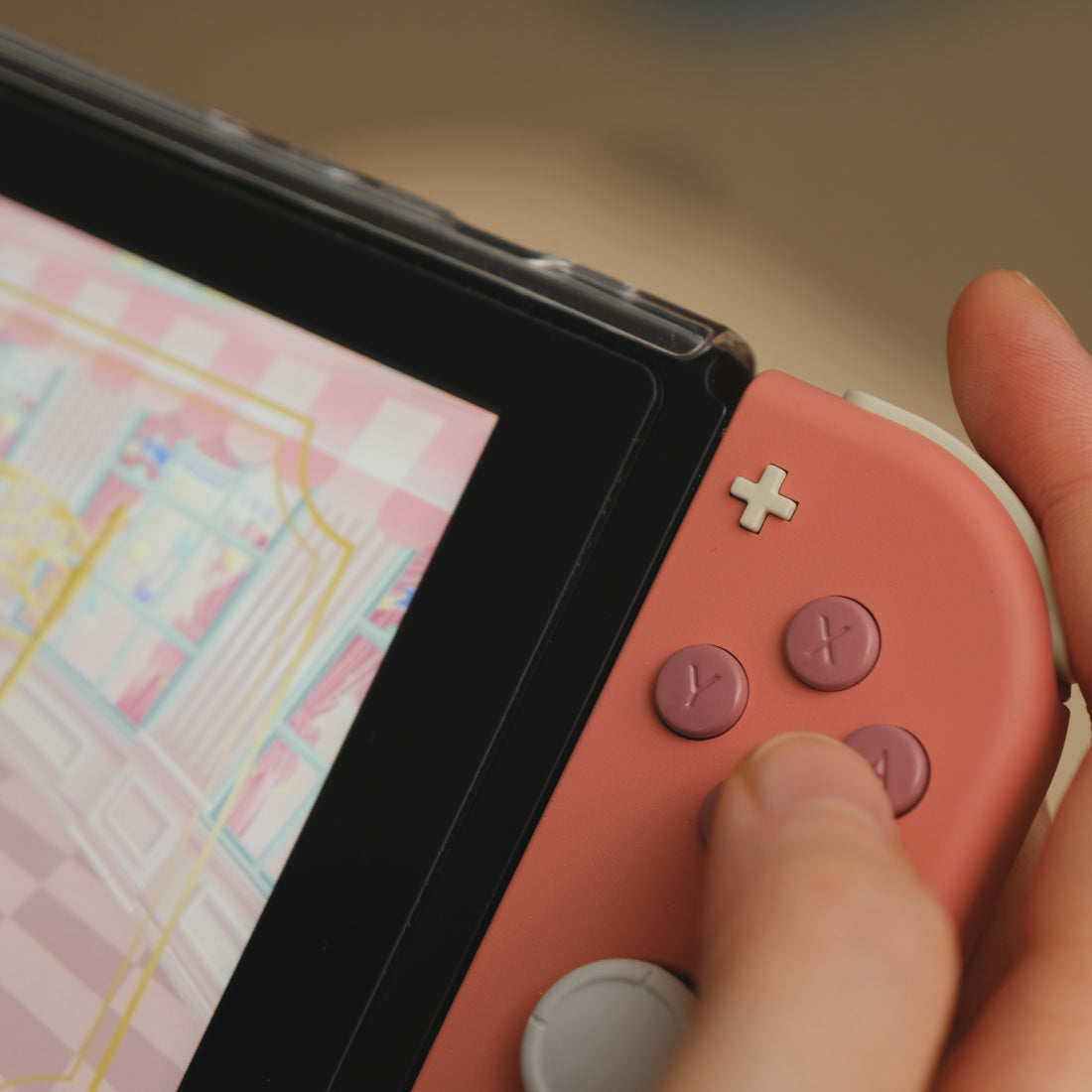 Joy-Con - pink sunset